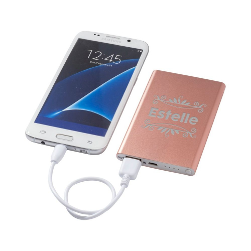 Chargeur externe rose