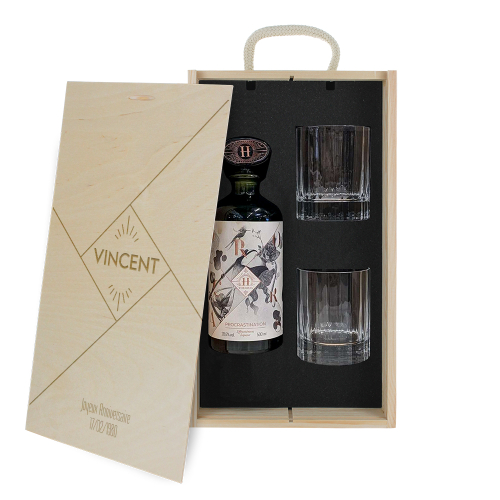 coffret cocktail Htheoria personnalisé prénom