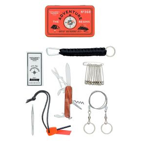 Gentlemen's Hardware kit de survie en nature personnalisable 