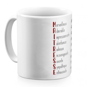 Mug Les qualités de la Maîtresse