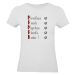 T-shirt gris femme Les qualités de Maman