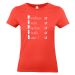 T-shirt corail femme Les qualités de Maman