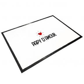 Tapis d'entrée en caoutchouc Papy d'amour