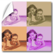 Poster popart personnalisé 4 couleurs