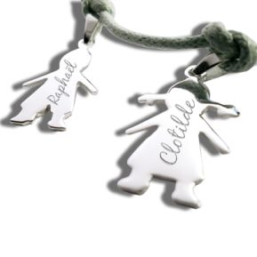 Bracelet chérubin gravé Bracelet chérubin gravé