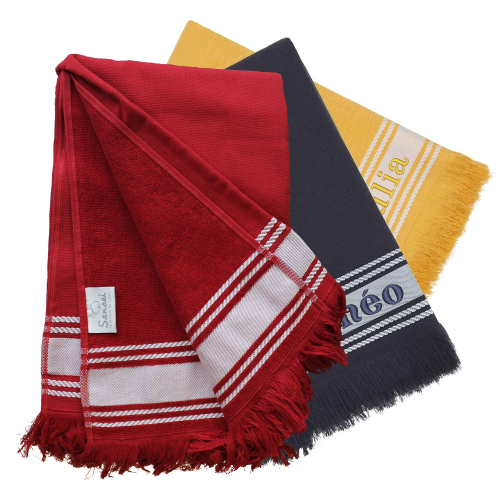Serviette fouta personnalisée