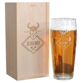 Pinte de bière prénom gravée Pinte de bière prénom gravée