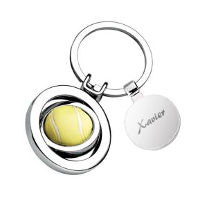 Porte-clés personnalisé balle de tennis 