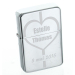 Briquet Star Love gravé 