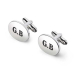 Boutons de manchette en plaqué argent 