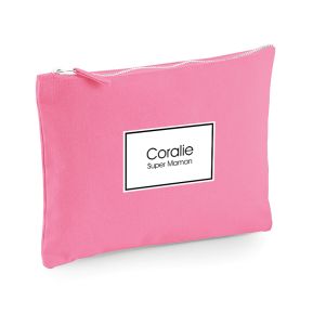 Pochette En Coton Personnalisable Prenom Cadeaumalin Pochette En Coton Personnalisable Prenom Cadeaumalin