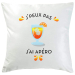 coussin jpeux pas personnalisé 