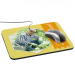Tapis de souris bande texte et photo