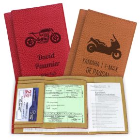 Protege Papiers De Moto En Cuir Personnalise Cadeaumalin Protege Papiers De Moto En Cuir Personnalise Cadeaumalin