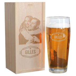 Verre Pinte De Biere Aniniversaire Gravee Cadeaumalin Verre Pinte De Biere Aniniversaire Gravee Cadeaumalin