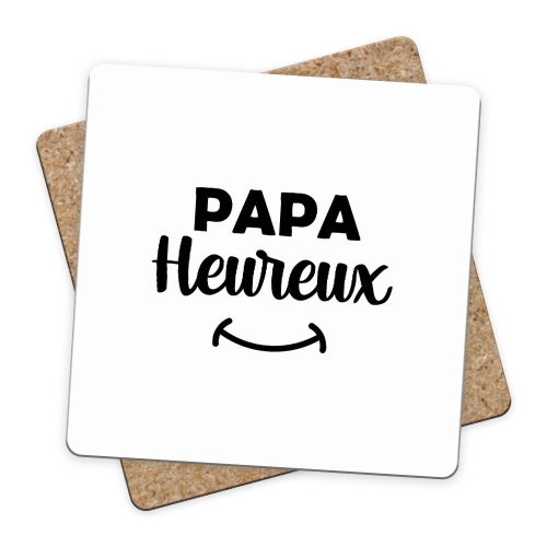 Sous-bock Papa Heureux