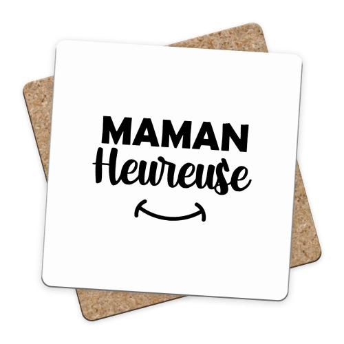 Sous-bock Maman heureuse