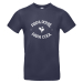 T-shirt bleu marine papa poule