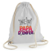 Sac de loisir gris clair papa d'enfer