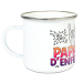Tasse émaillée Papa d'enfer