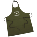 Tablier papa poule cool vert olive