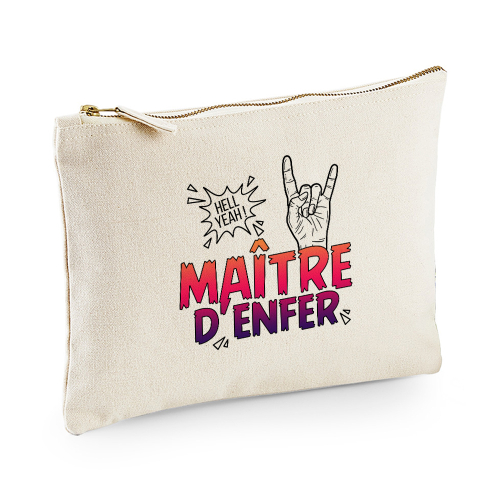 Pochette multi-usages maître d'enfer beige