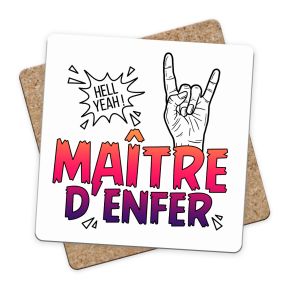 Sous-bock Maître d'Enfer Sous-bock Maître d'Enfer