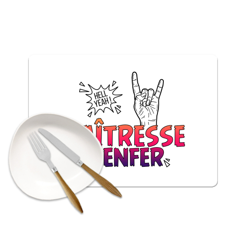 Set de table Maîtresse d'Enfer