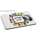 Tapis de souris Atsem en or