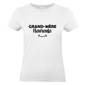 T-shirt Grand-mère heureuse