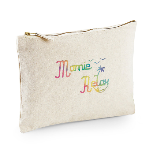 Pochette multi-usage beige Mamie Relax