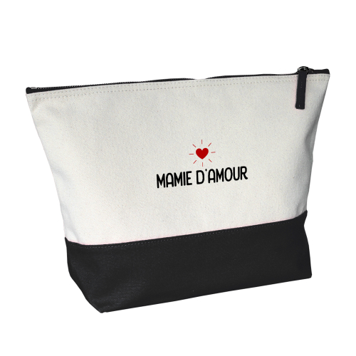 Grande trousse bicolore noire ATSEM en or