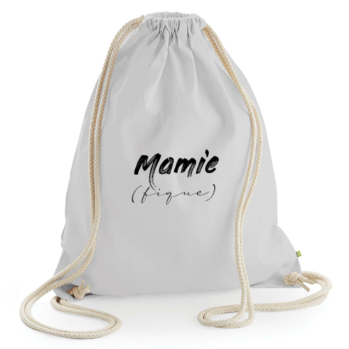 Sac de loisir gris clair Mamie (fique)