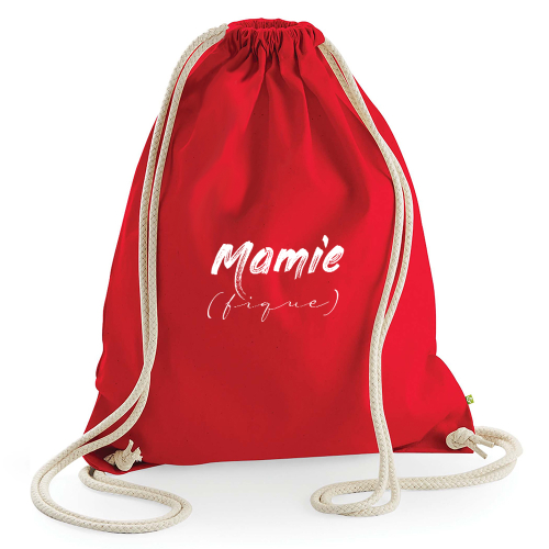 Sac de loisir rouge Mamie (fique)