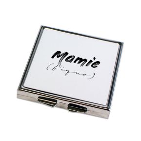 Miroir de poche Mamie (fique) Miroir de poche Mamie (fique)