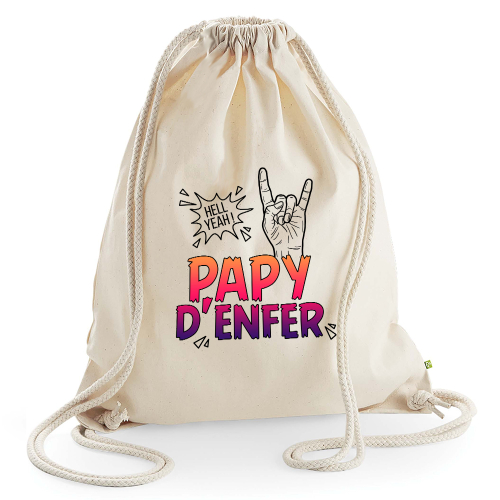 Sac de loisir papy d'enfer beige
