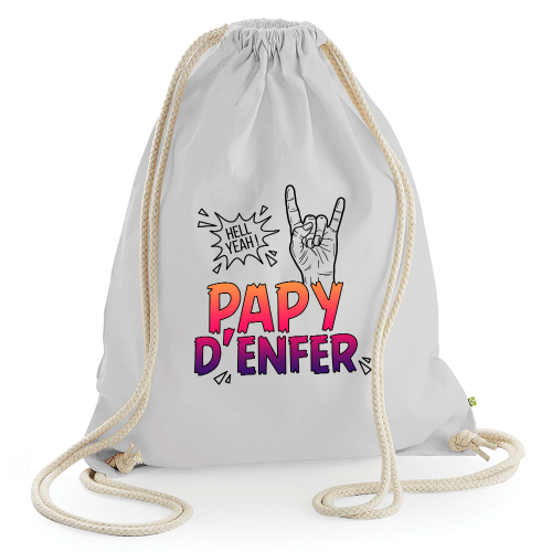 Sac de loisir papy d'enfer gris