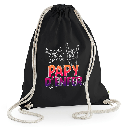 Sac de loisir papy d'enfer noir