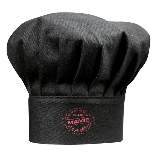 Toque noire Mamie de l'année