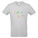 T-shirt papy relax gris