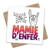 Sous-bock Mamie d'Enfer