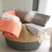 Fouta de plage brodée prénom