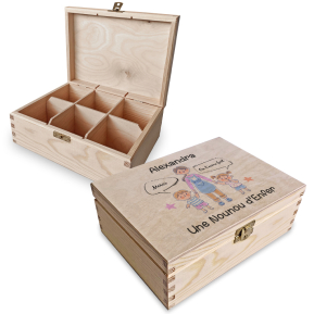 Coffret à thé Nounou Attentionnée