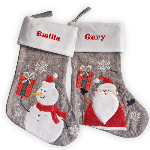 Chaussette de Noël Duo