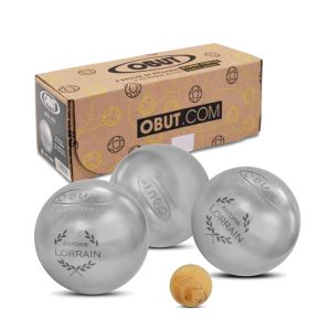 Obut Loisir inox Salamandre, jeu de 3 boules : : Sports