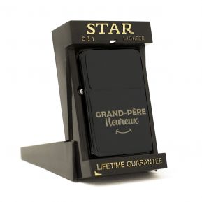 Briquet Star Grand-père heureux 