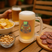 Chope à  bière - Saint Patrick imprimée