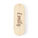 Clé USB 16Go personnalisée en bois fermée