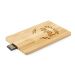 Clé USB  pivotante 16 Gb en bambou