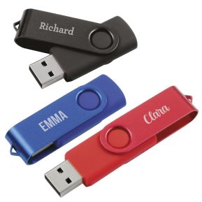 Clé USB rotative couleur - 32Go